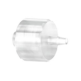 Barbed to Male Luer Lock Adapter, for use with Soft-Walled Tubing, Polypropylene For use with 1/8" (